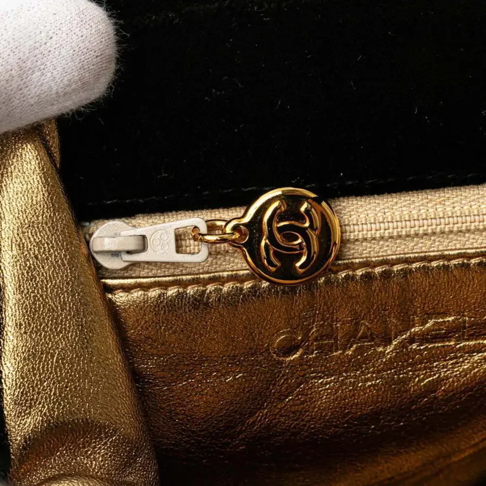 CHANEL Black Logo Bag